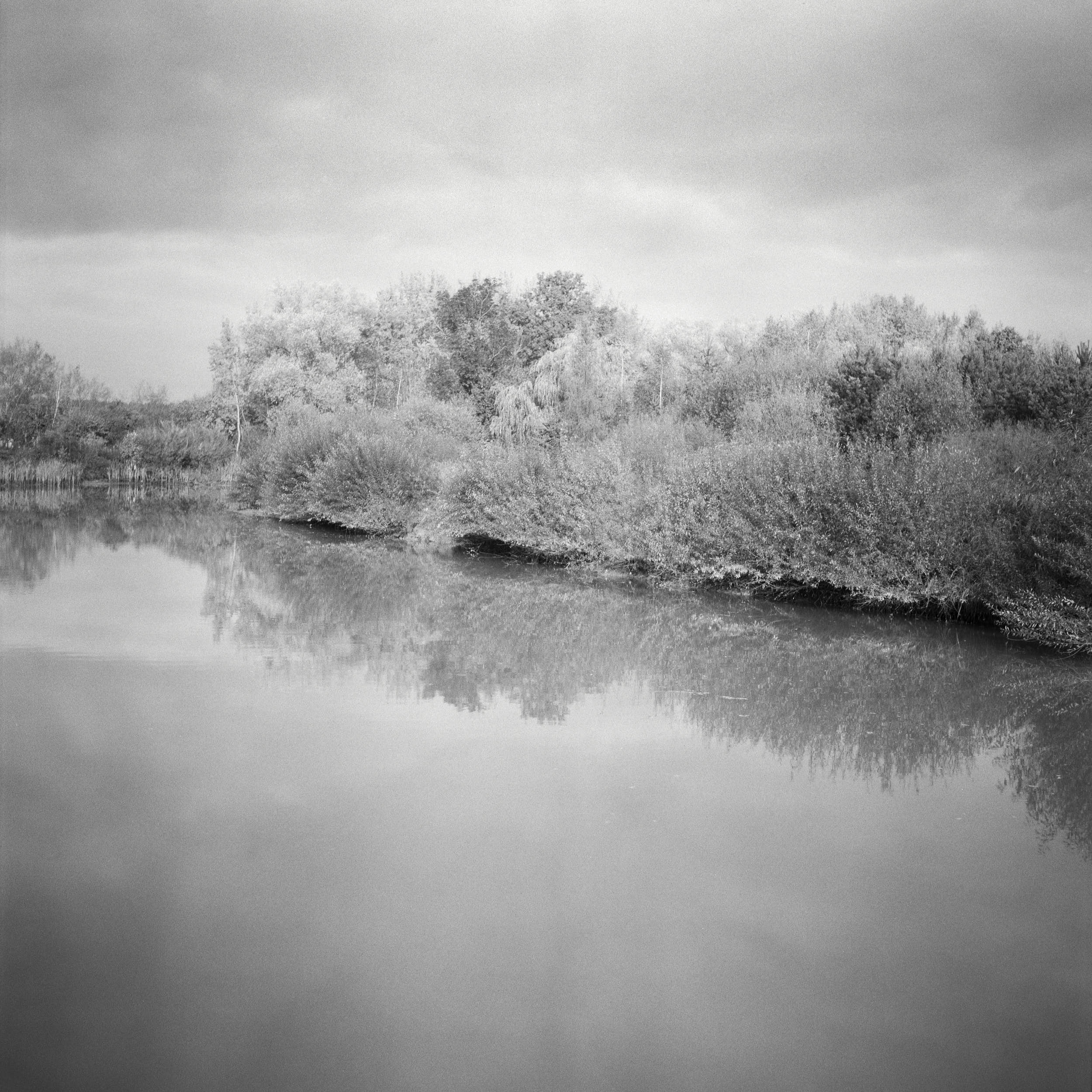 Black and white documentary photography: scenes from everyday life of a small village in the south of Czech Republic.